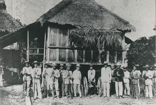 Desertores tagalos del fortín de Baler que se unieron a los rebeldes