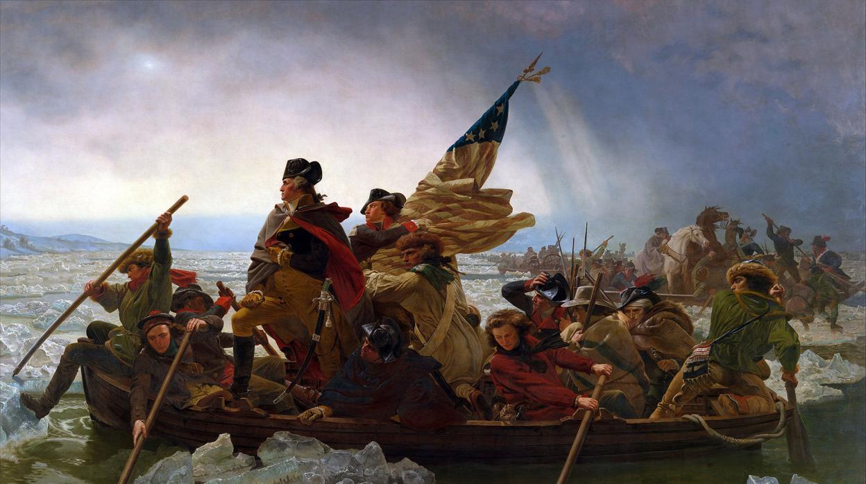 «Washington cruzando el Delaware», por Emanuel Leutze