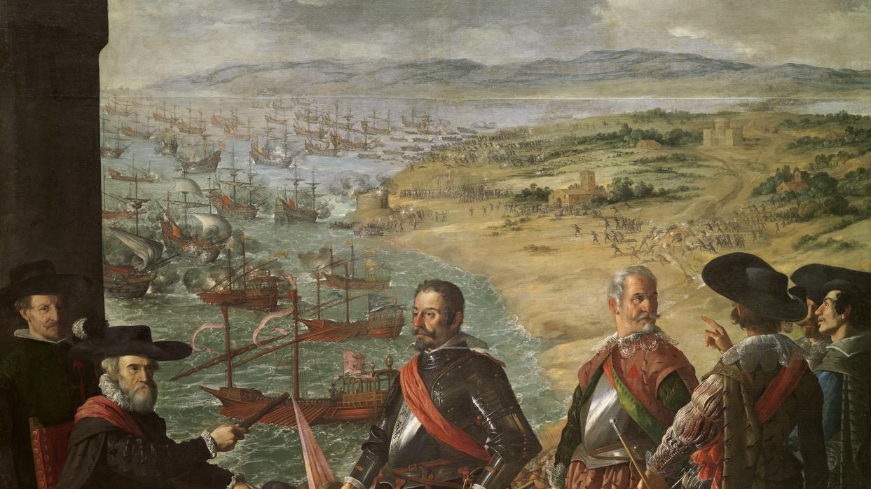 Defensa de Cádiz contra los ingleses, de Zurbarán, 1634