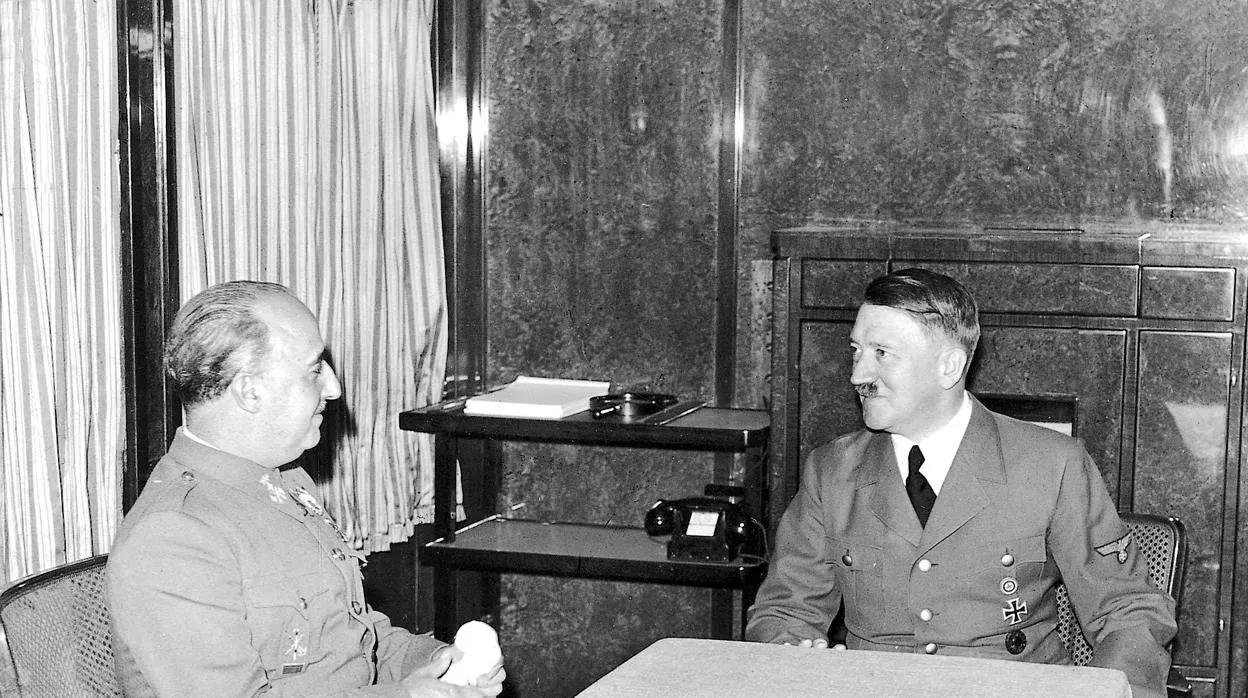 Entrevista en Hendaya entre Adolf Hitler y Francisco Franco