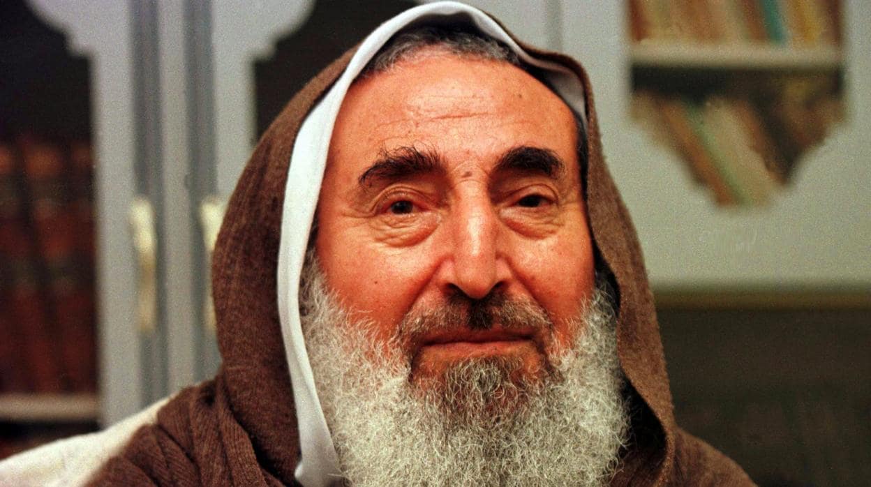 El fundaro y líder espiritual de Hamás, Ahmed Yassin, en una imagen de 1998