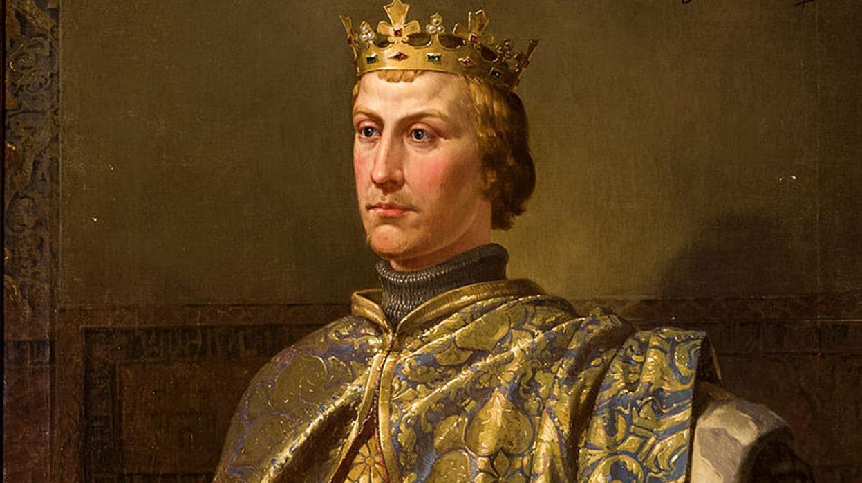 Retrato de Pedro I de Castilla, último rey de la dinastía Borgoña.