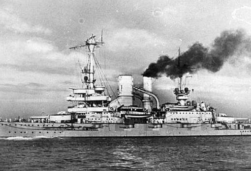 Acorazado SMS Schleswig-Holstein, encargado de asediar Westerplatte