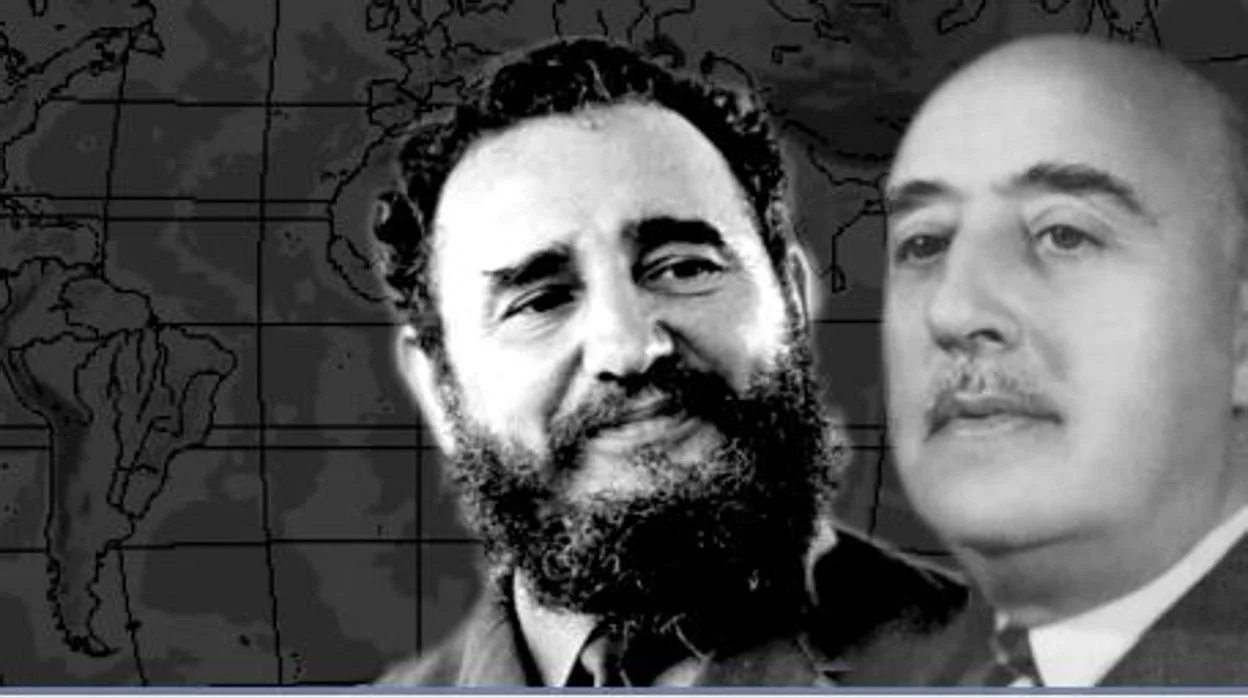 La nada secreta admiración del «gallego» Fidel Castro por Francisco Franco