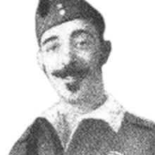 Lacaci, con el uniforme del Tercio