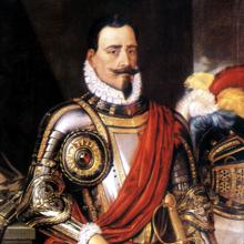 Pedro de Valdivia - Óleo de Federico Madrazo