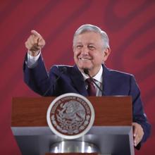 Rueda de prensa diaria del presidente mexicano López Obrador