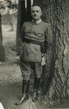 Francisco Franco en una fotografía de octubre de 1936, al poco de ser nombrado Generalísimo
