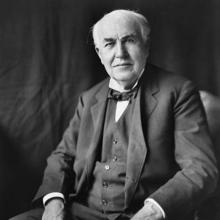 Fotografía de Thomas A. Edison