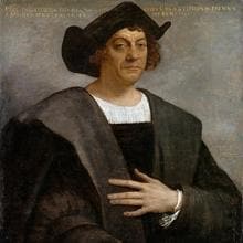 Retrato supuestamente de Colón realizado por Sebastiano Luciani