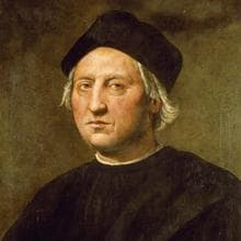 Retrato atribuido a Colón, por Ridolfo Bigordi