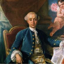 Retrato de Giacomo Casanova (1760), por Anton Raphael Mengs