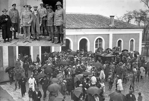 La estación de Alcalá de Henares a la llegada de los alemanes, durante la Primera Guerra Mundial