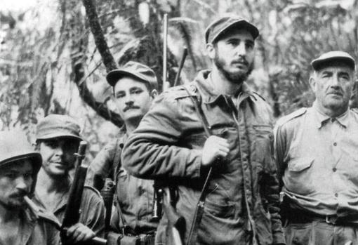 Castro y su guerrilla, en 1957