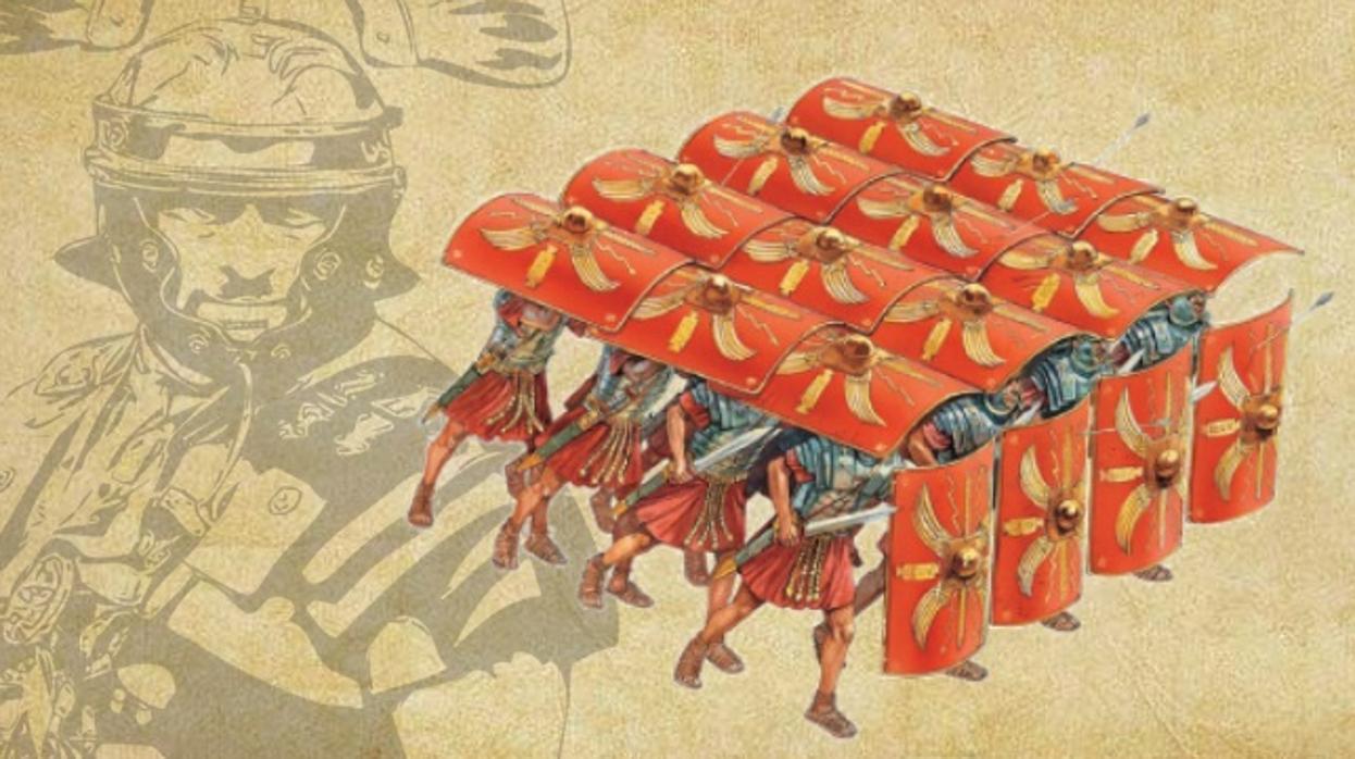 Tortuga: los secretos de la formación que hizo invencibles a los legionarios romanos