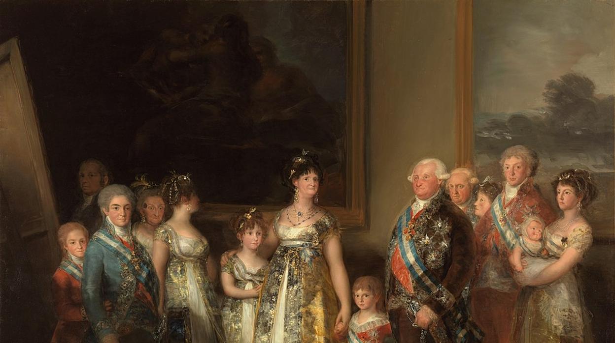 La familia de Carlos IV, por Francisco de Goya