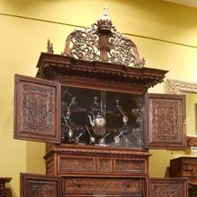 Gabinete de Inés Suárez en el Museo del Carmen de Maipú.