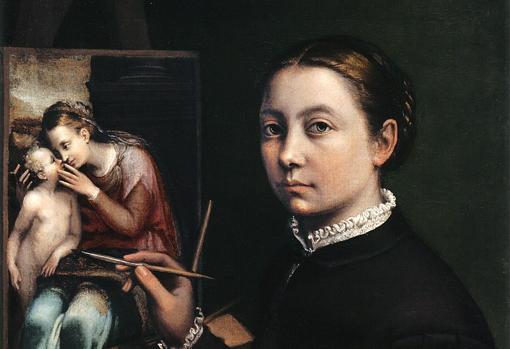 Sofonisba Anguissola, Autorretrato, 1556, Museo Lancut