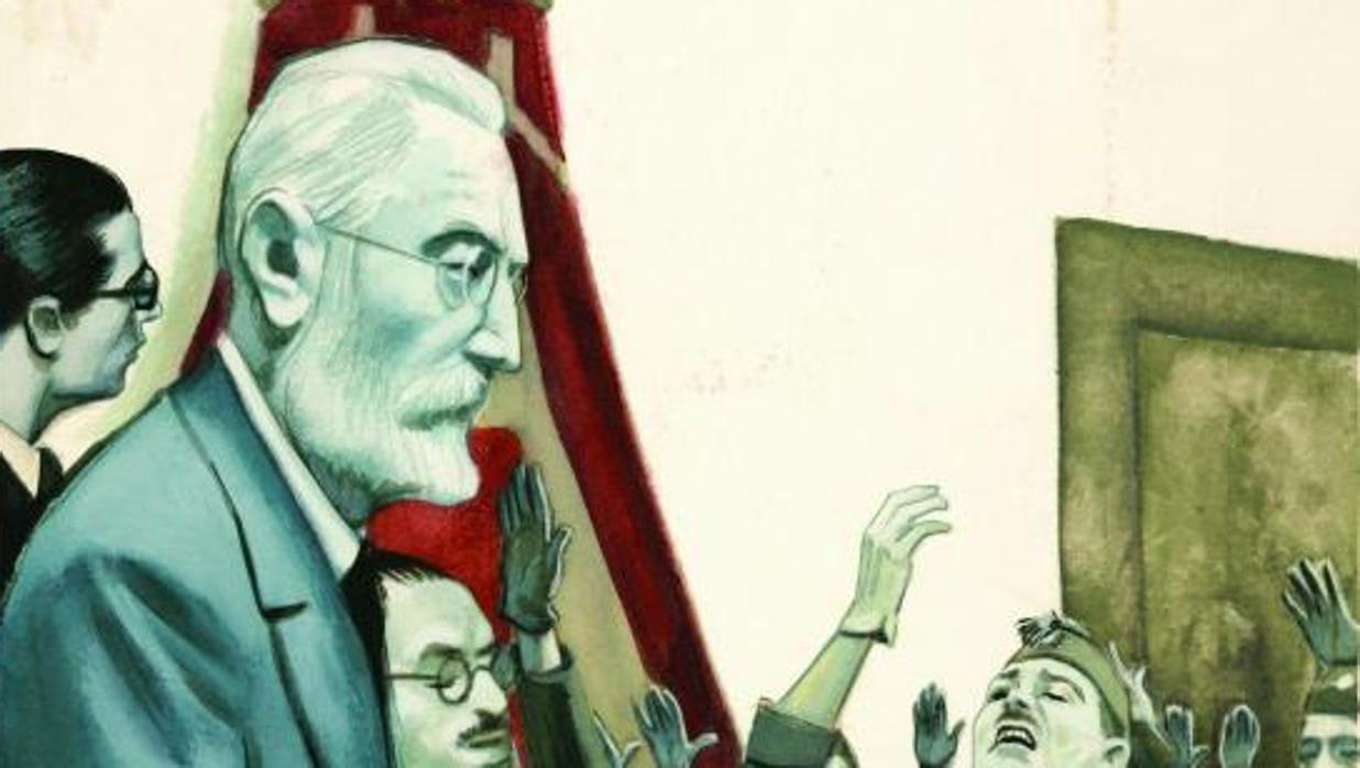 El documento secreto de Hitler contra el Nobel de Unamuno que cita a ABC