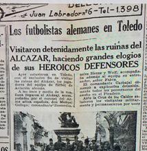 Artículo de prensa recopilado por el autor