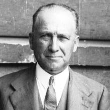 Largo Caballero en 1927.