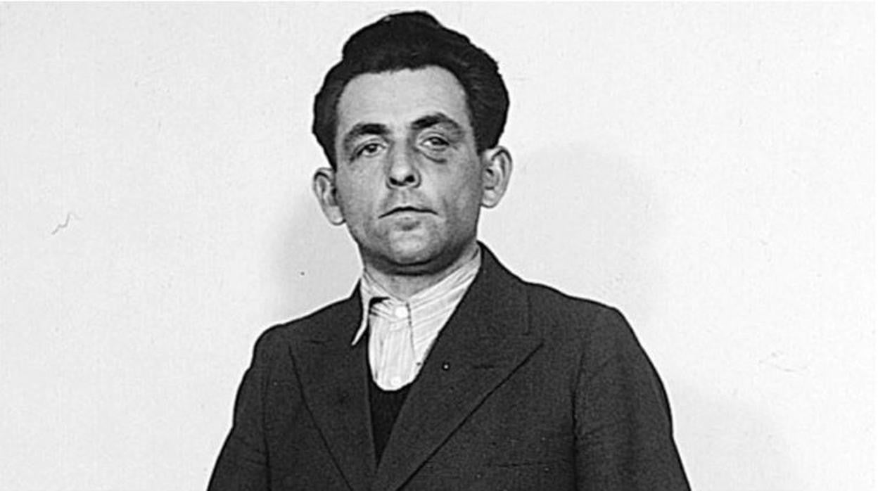 Georg Elser, tras ser detenido después del atentado contra Hitler