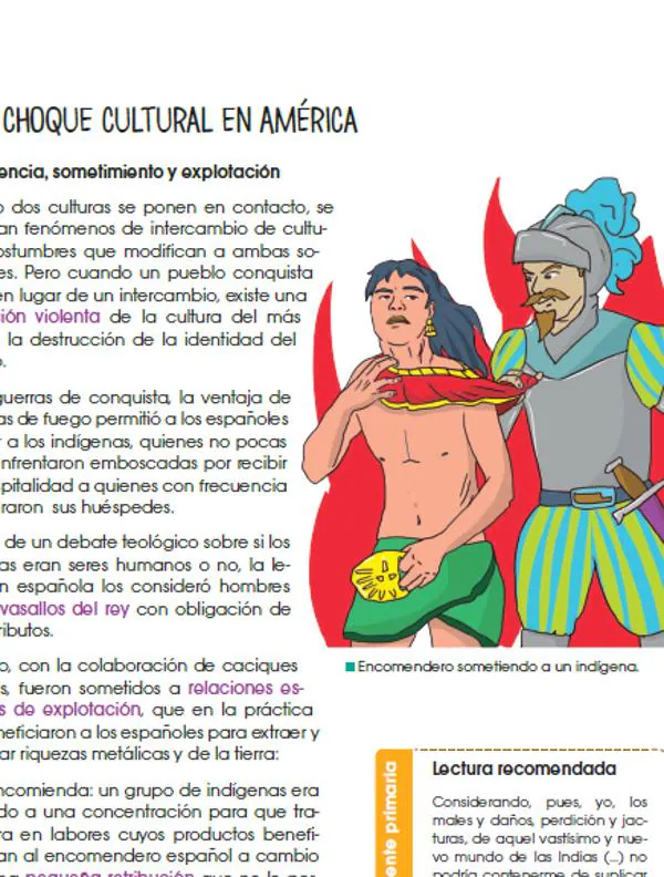 El libro que Ecuador distribuye para los alumnos de último curso de su bachillerato pone énfasis, en la violencia ejercida por los conquistadores en América