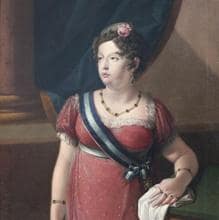 Retrato de María Isabel de Braganza