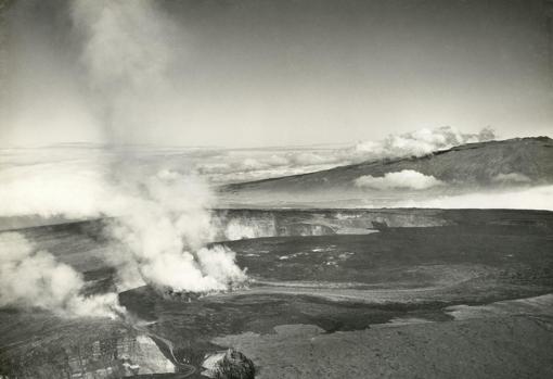 Erupción del Maunaloa el noviembre de 1935