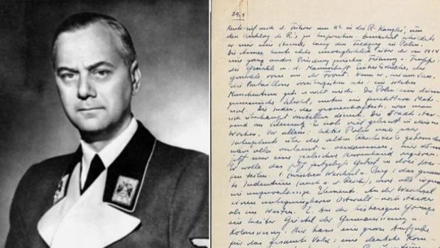 Las alusiones a España en el diario perdido del cerebro del Holocausto nazi usado en los juicios de Núremberg