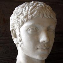 Busto de Heliogábalo.