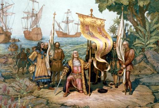 Llegada de Colón a América