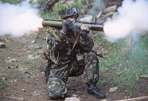 Entrenamiento con armamento anticarro