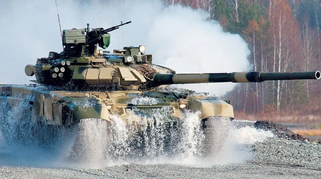 T-90S, precursor del T-90M destruído estos días en Ucrania