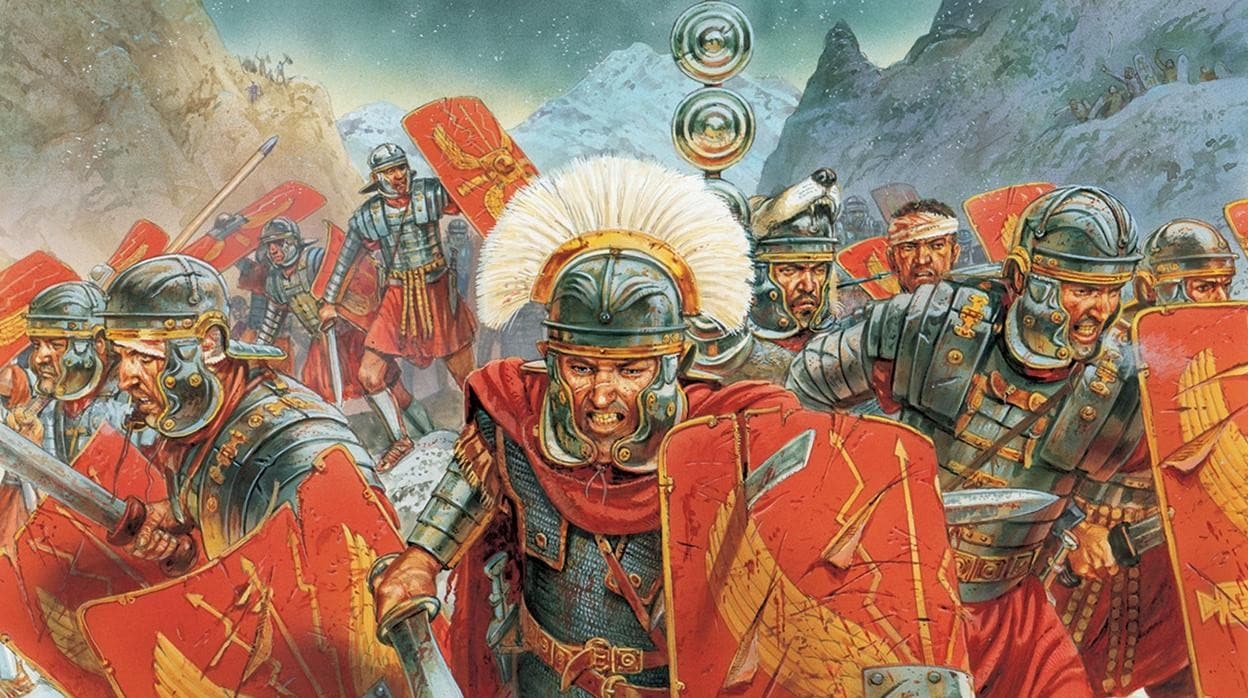 Representación de una legión romana