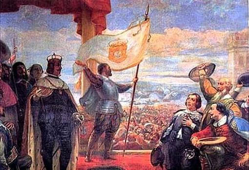 Proclamación de del nuevo Rey de Portugal.