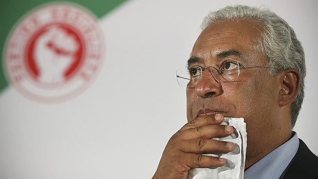 El candidato socialista, António Costa