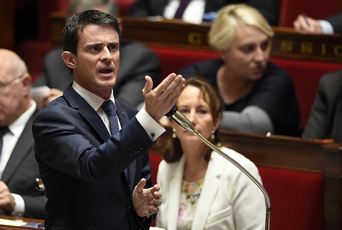 El primer ministro francés Manuel Valls