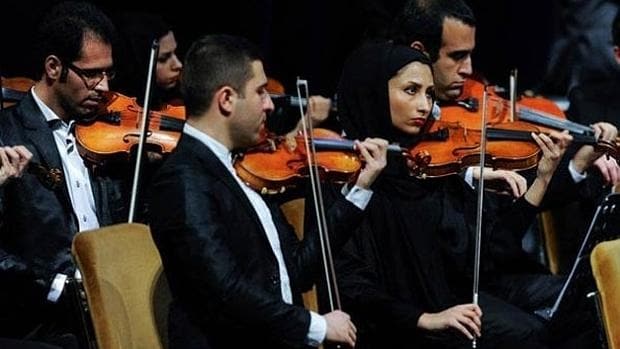Imagen de la orquesta de Teherán