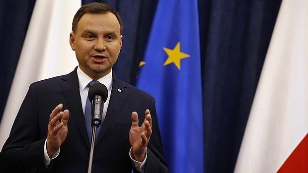 El presidente polaco, Andrzej Duda