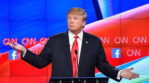 Donald Trump, en el último debate republicano