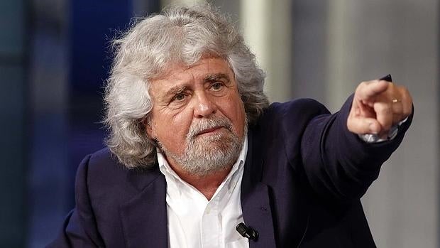 El líder del Movimiento 5 Estrellas, Beppe Grillo