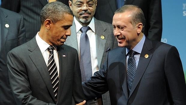 Barack Obama y Recep Tayyip Erdogan, en una fotografía de archivo