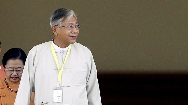 El nuevo presidente de Birmania, tras