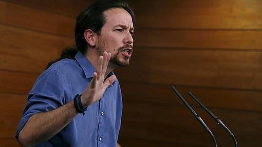 Pablo Iglesias, líder de Podemos