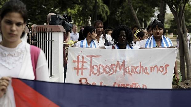 Manifestación #TodosMarchamos en La Habana