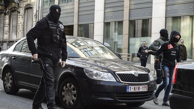 Trece registros y nueve detenciones en Bruselas en varias operaciones antiterroristas