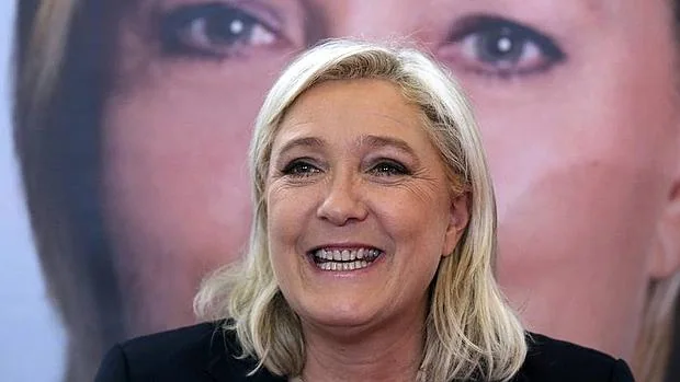 Marine Le Pen, líder de la formación de extrema derecha Frente Nacional