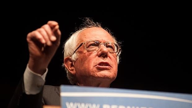 Bernie Sanders, tras su victoria en la primaria de Wisconsin