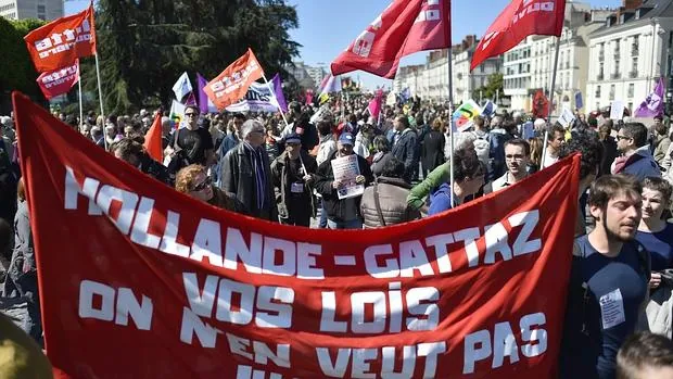 Manifestaciones en Francia